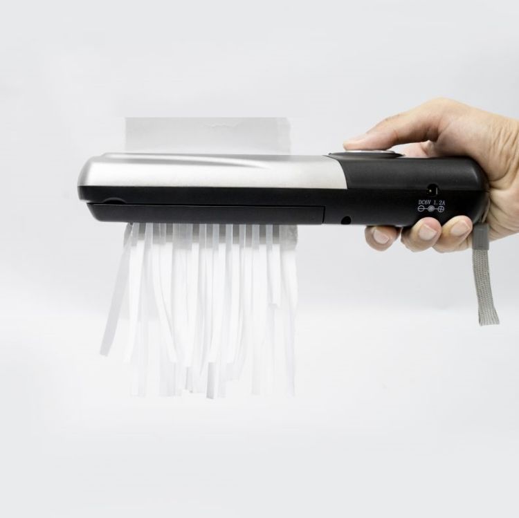 Home Office Paper Shredder - Trituradora Portátil USB, Mini Trituradora Eléctrica