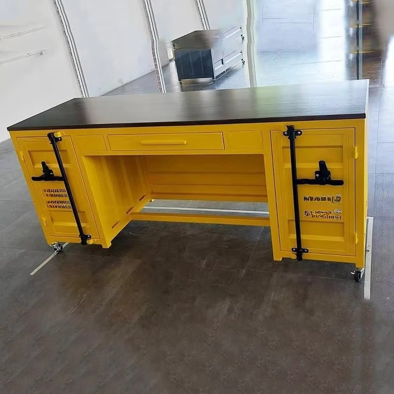 Home Office Industrial Style - Muebles de escritorio de ordenador de