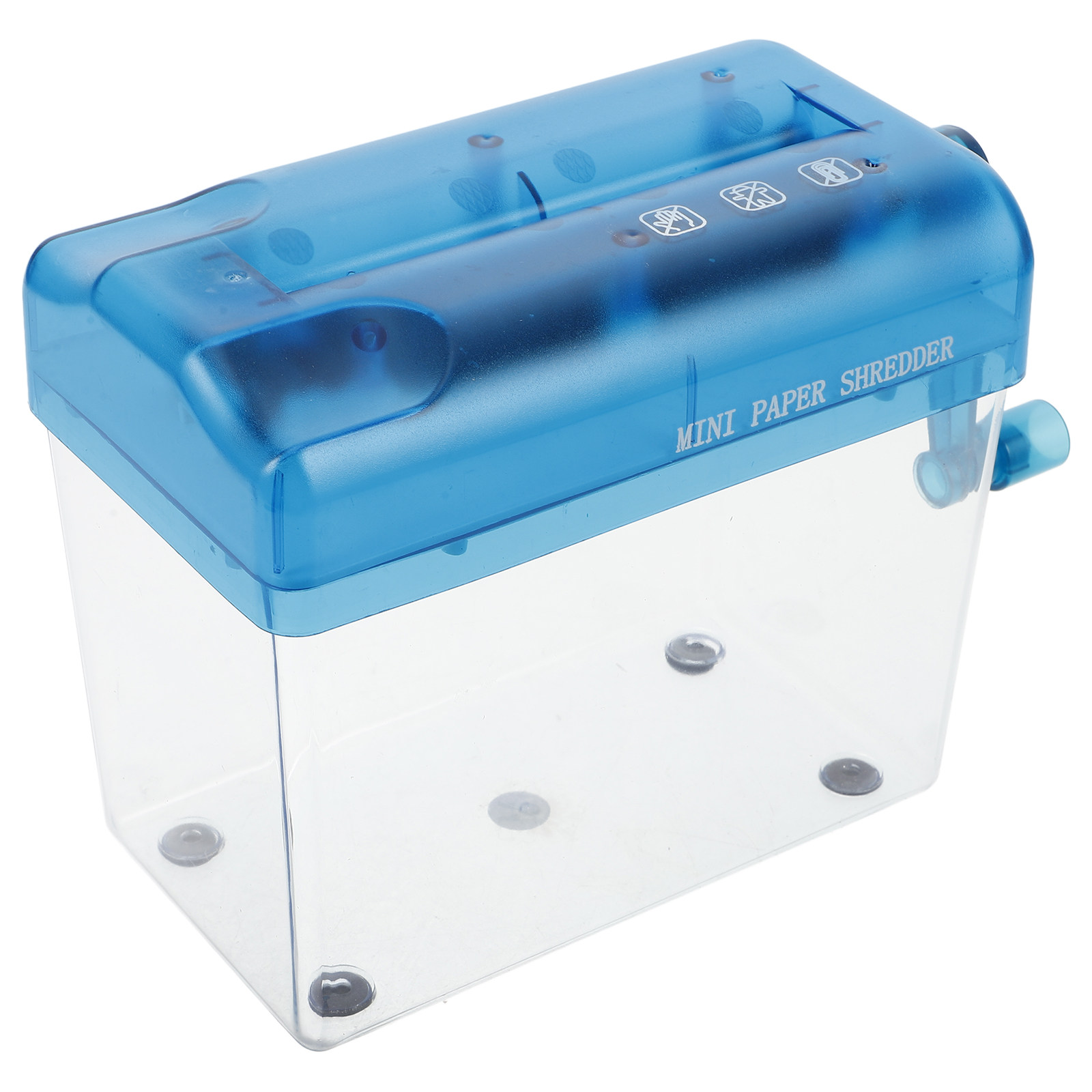 Home Office Paper Shredder - 1 unidad de trituradora manual de