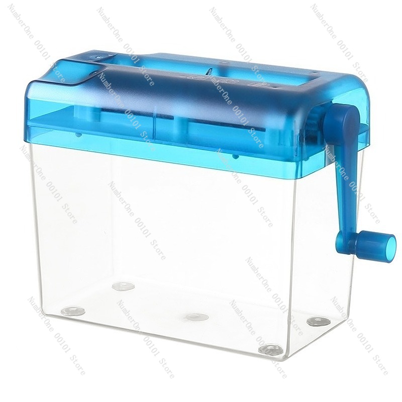 Home Office Paper Shredder - Trituradora de Papel Manual Compacta A6,