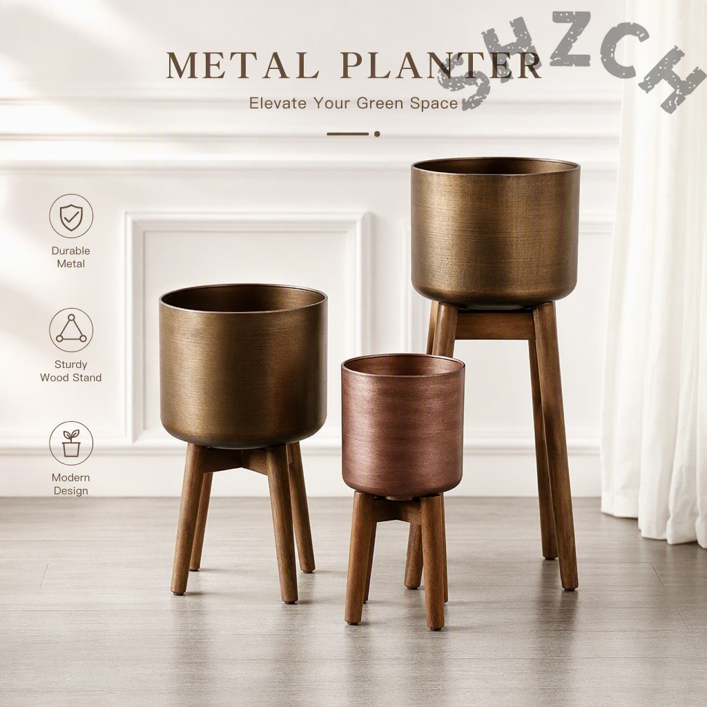 Soporte de Madera Industrial M - Home Office Industrial Style reseña y precio