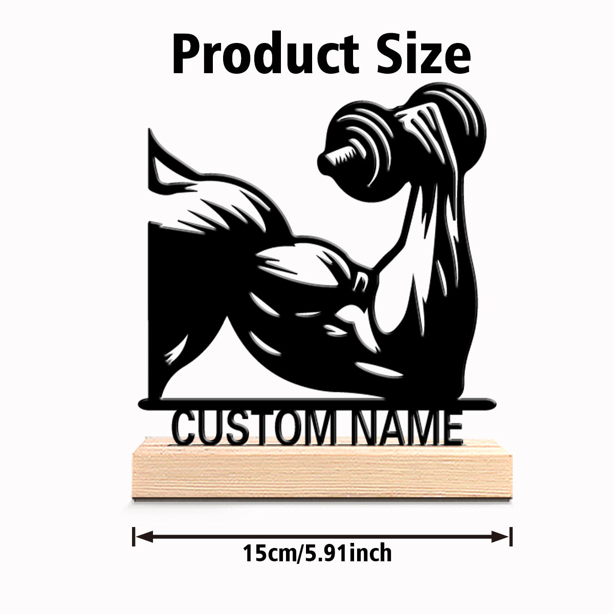 1 Pieza de Estatua Metálica Pe - Home Office Industrial Style reseña y precio