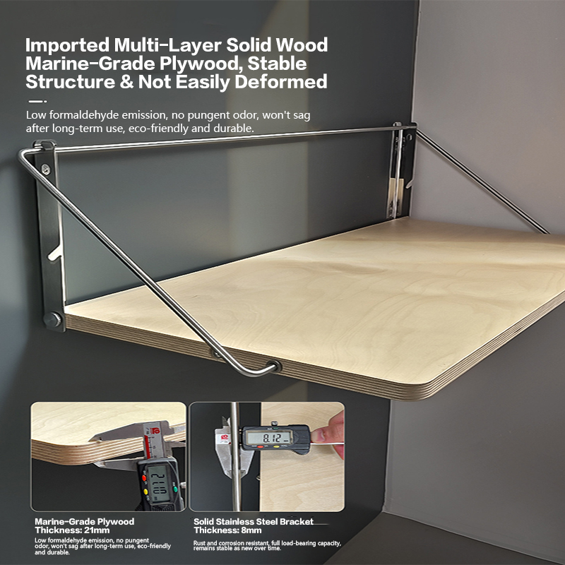 Escritorio Plegable de Pared,  - Home Office Industrial Style reseña y precio