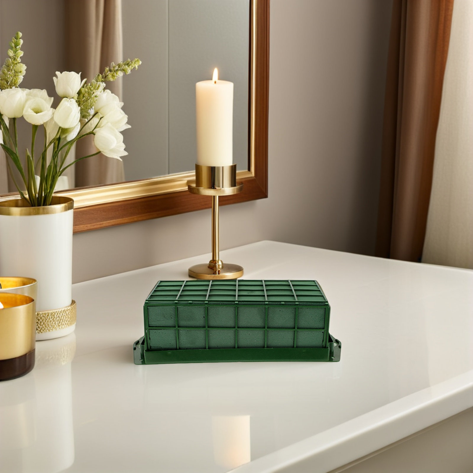6 Piezas de Jaula Floral para  - Home Office Box reseña y precio