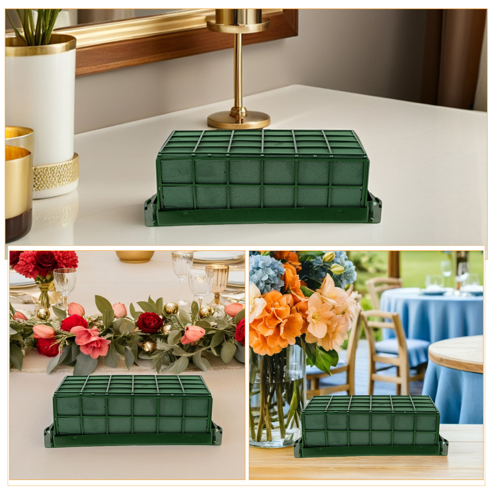 6 Piezas de Jaula Floral para  - Home Office Box reseña y precio