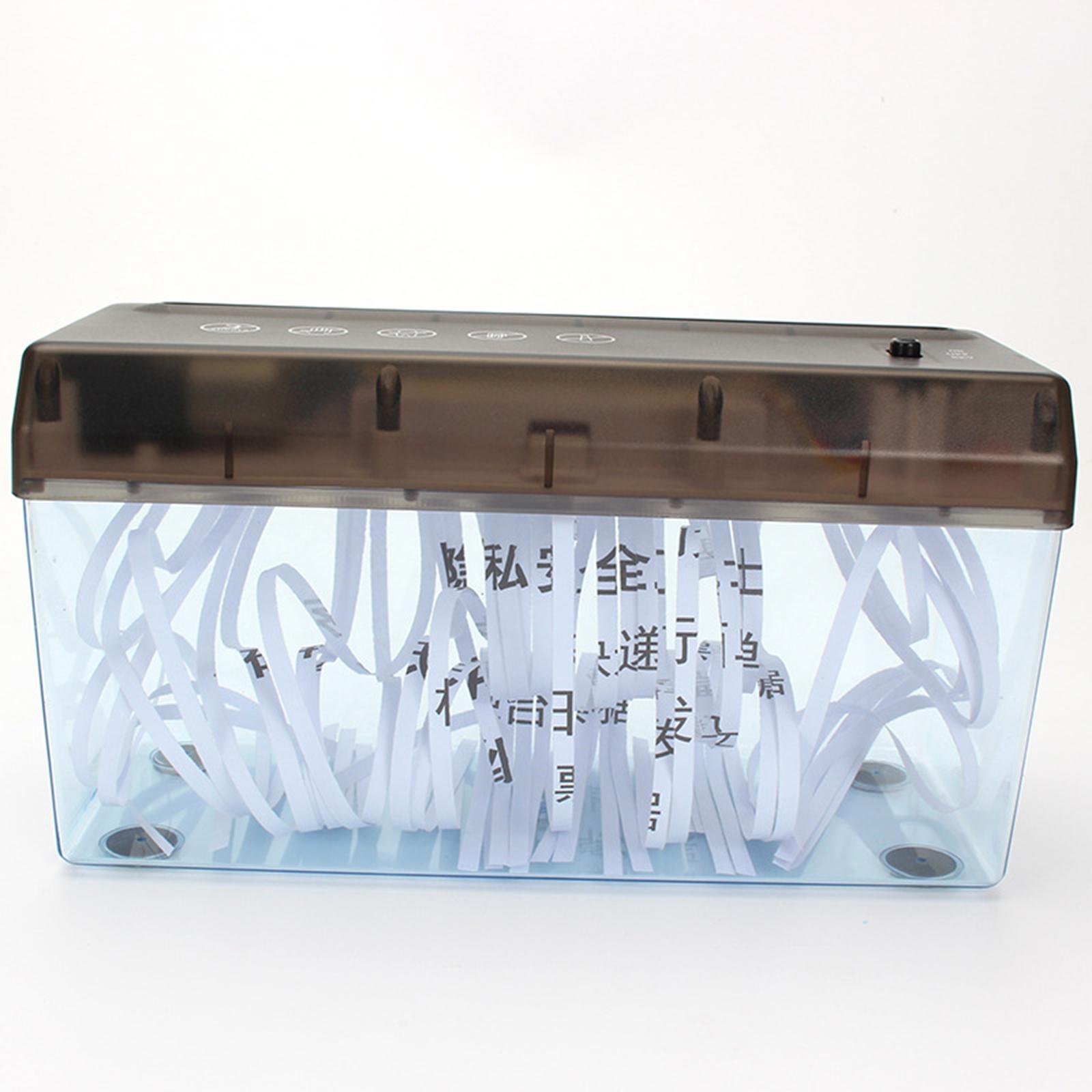 Minitrituradora de papel con U - Home Office Paper Shredder reseña y precio