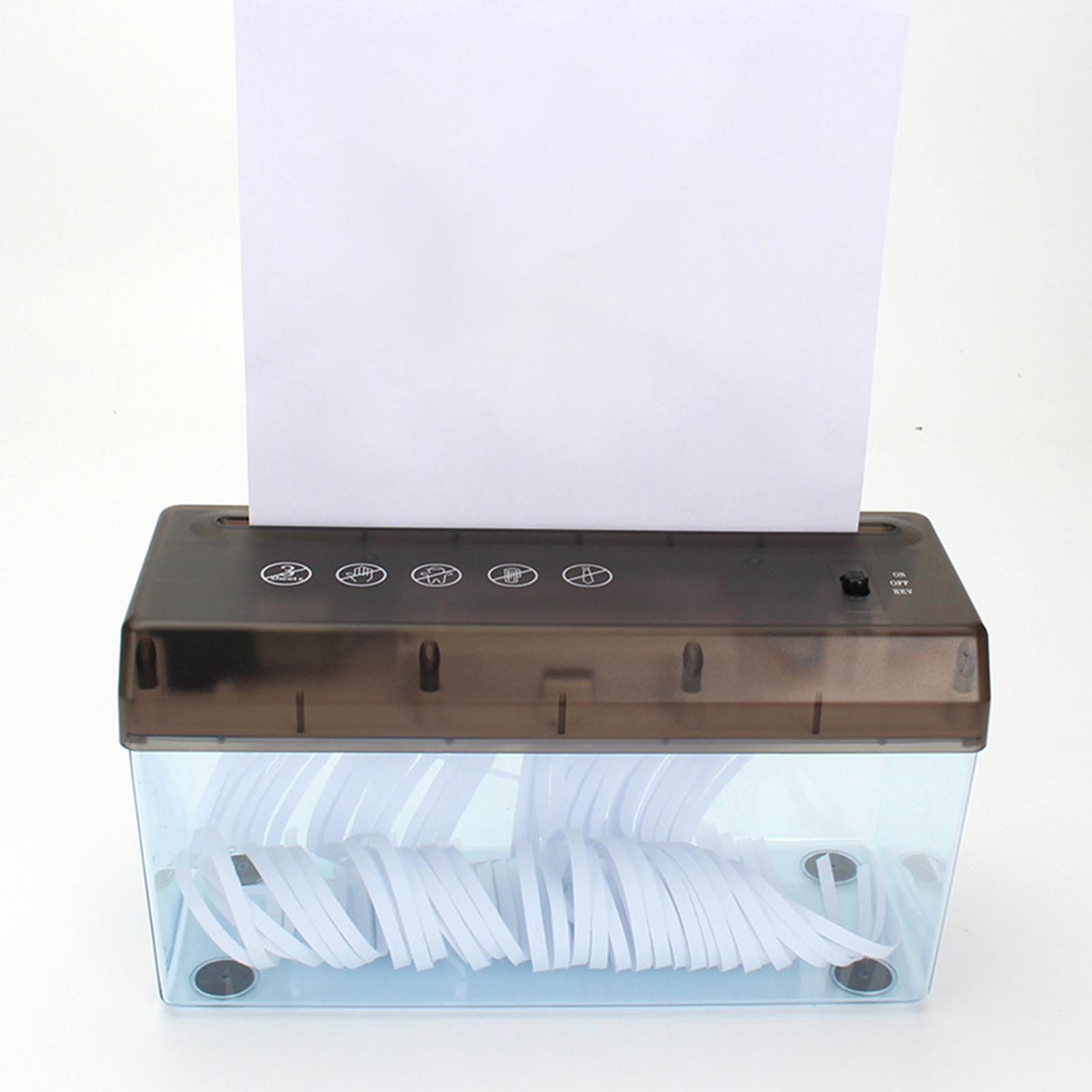 Minitrituradora de papel con U - Home Office Paper Shredder reseña y precio