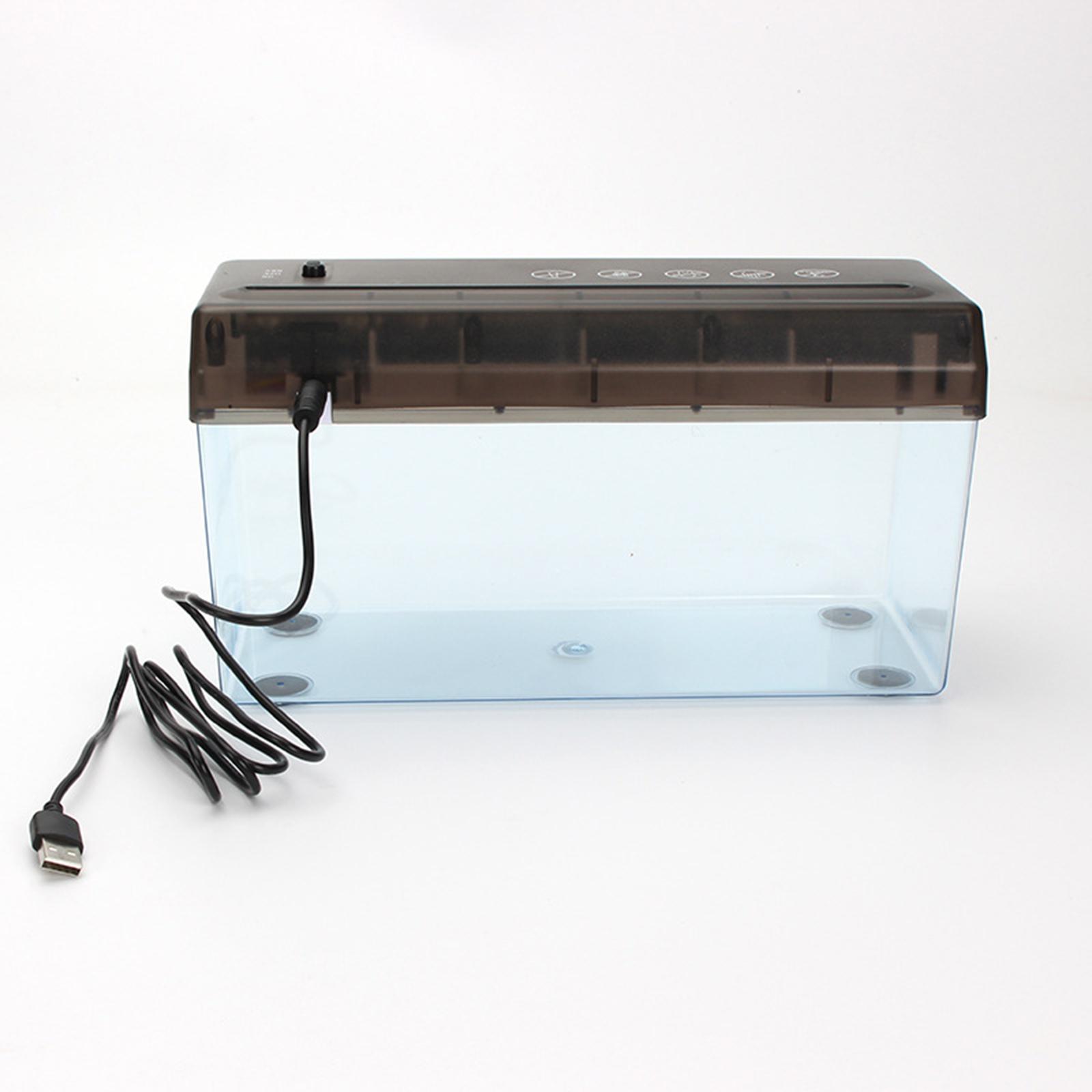 Minitrituradora de papel con U - Home Office Paper Shredder reseña y precio