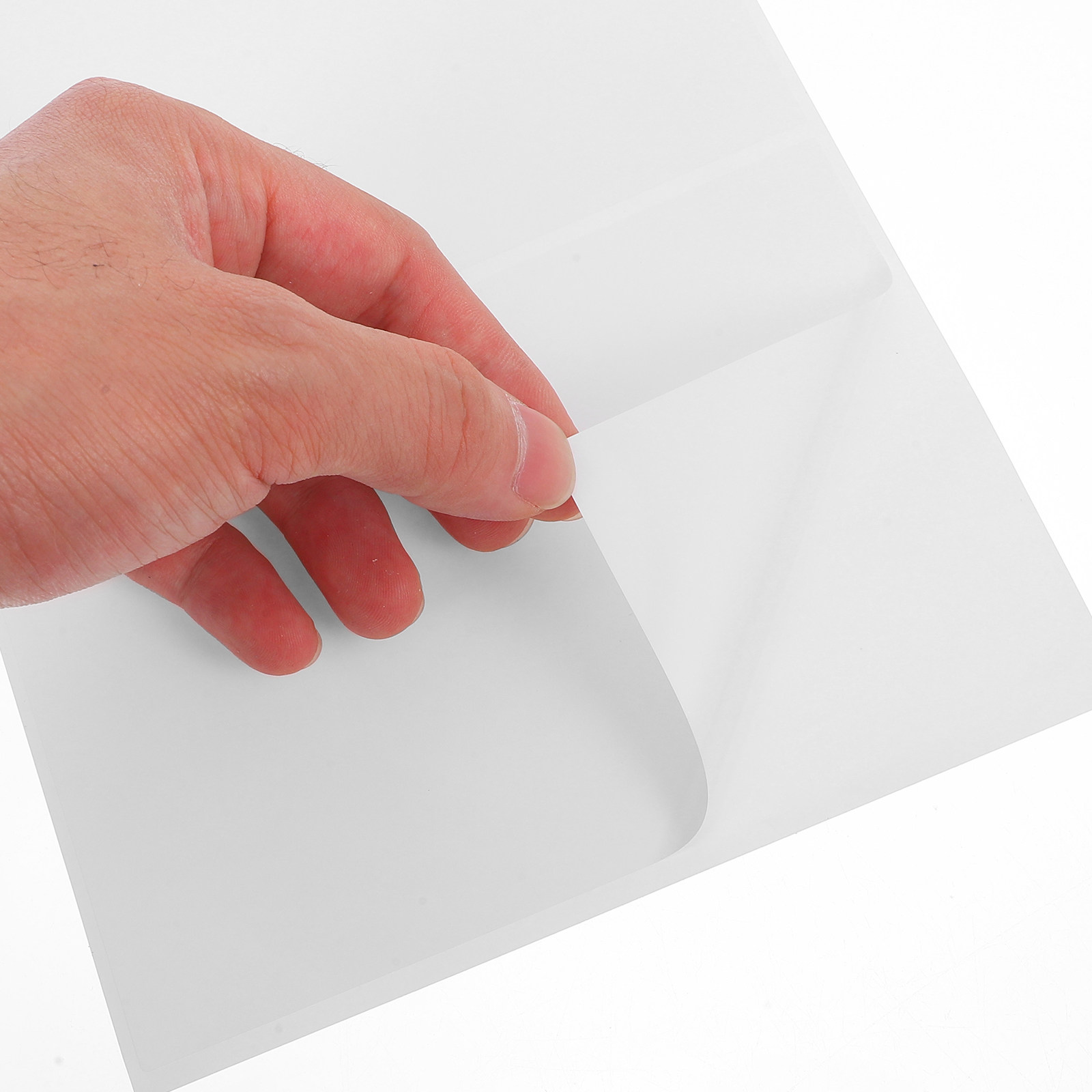 50 Etiquetas Adhesivas Blancas - Home Office Box reseña y precio