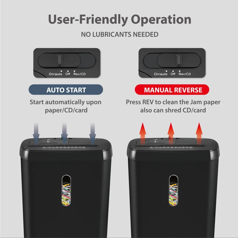 Trituradora 108P para oficina, - Home Office Paper Shredder reseña y precio