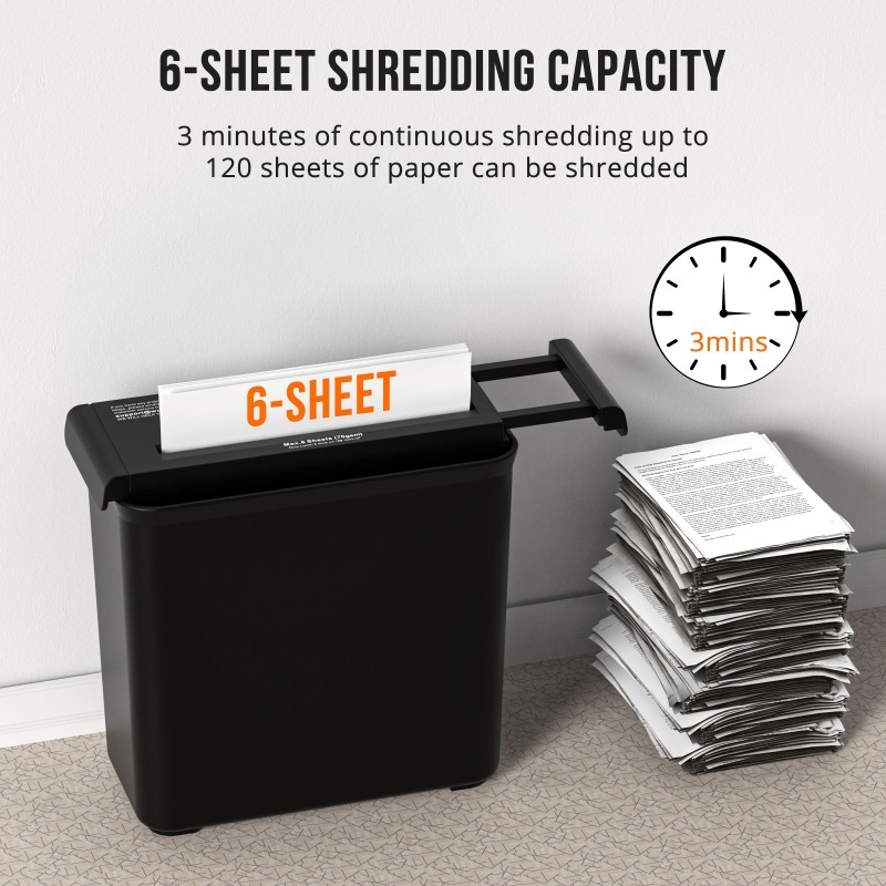 Trituradora de papel manual, t - Home Office Paper Shredder reseña y precio