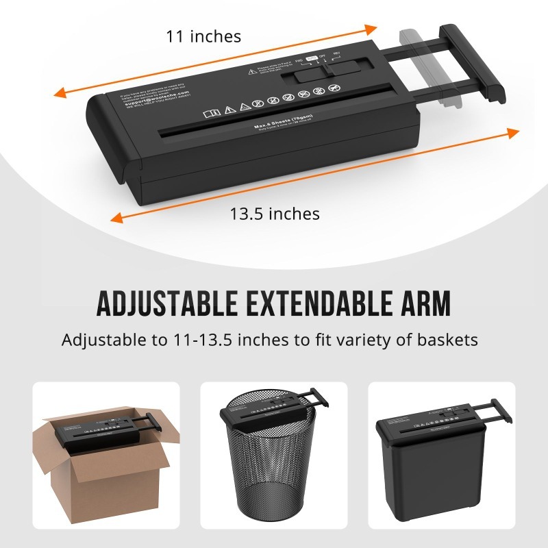 Trituradora de papel manual, t - Home Office Paper Shredder reseña y precio